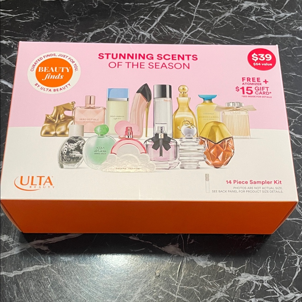 Stunning Scents of the Season perfume samplers Ulta